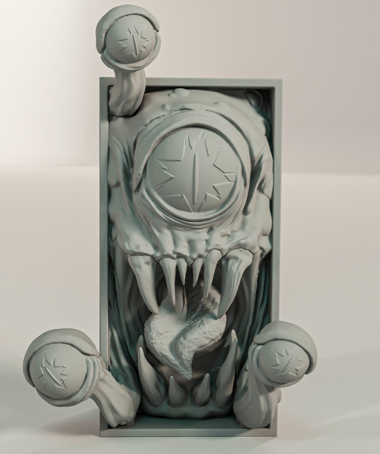 D&D Beholder Book Nook