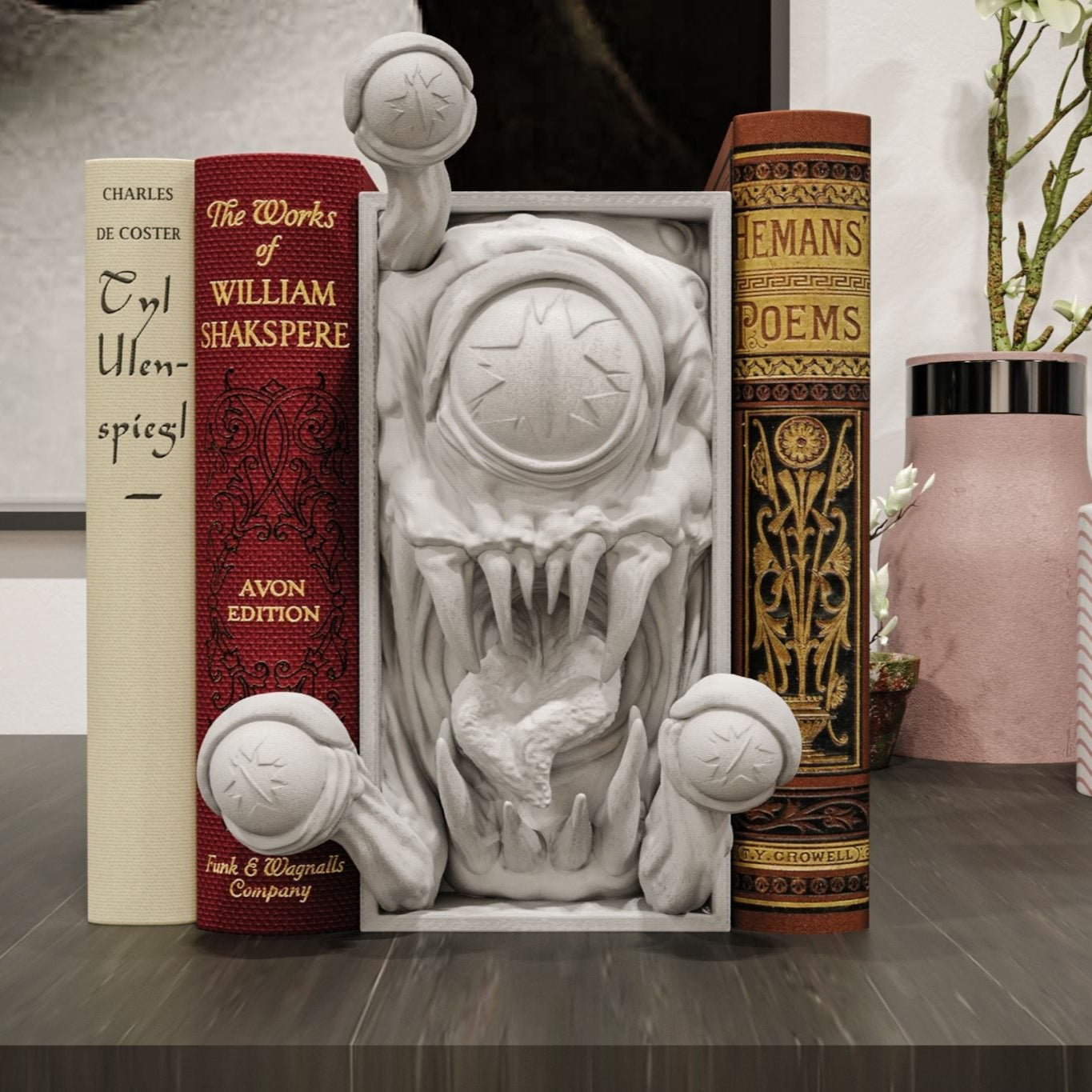 D&D Beholder Book Nook