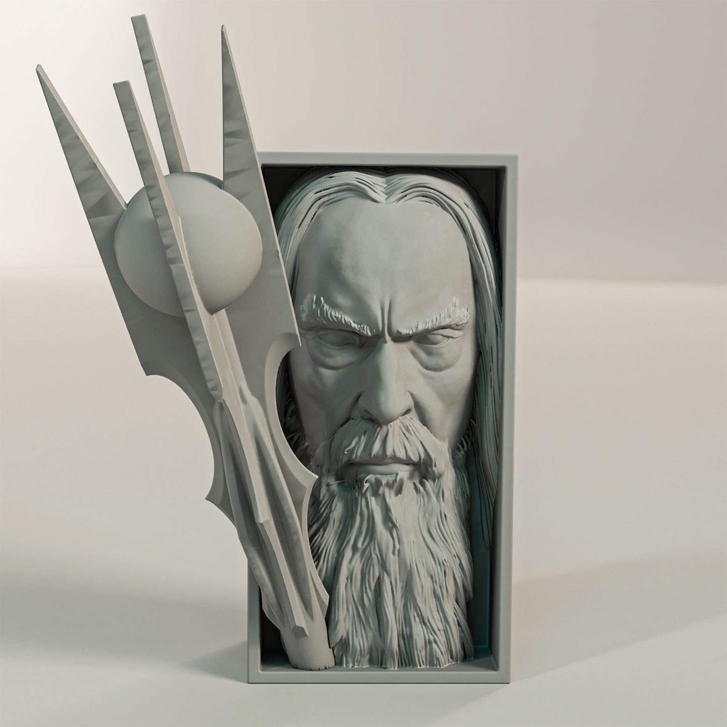 LotR Saruman Book Nook