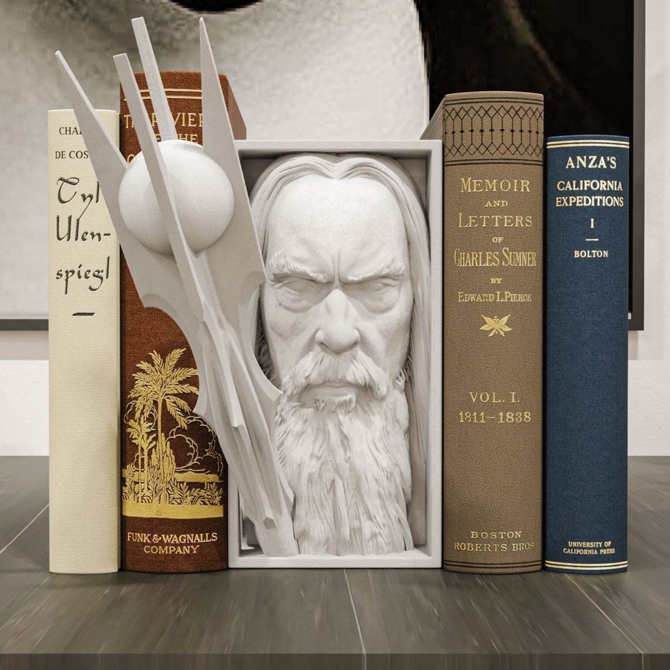 LotR Saruman Book Nook
