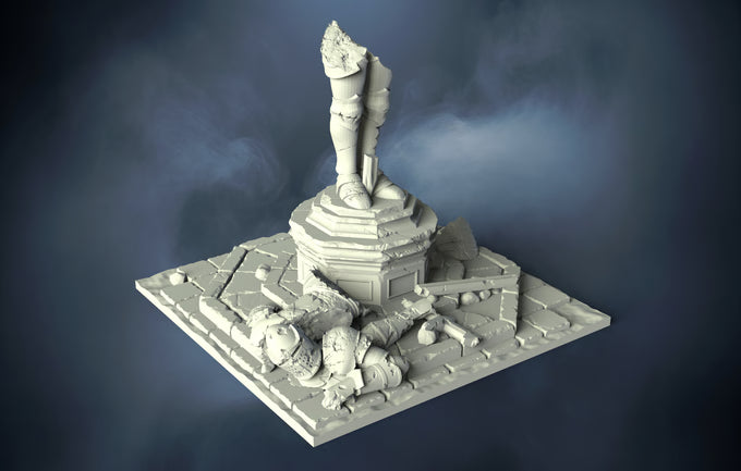 The Fallen Kingdom - Ruined Statue