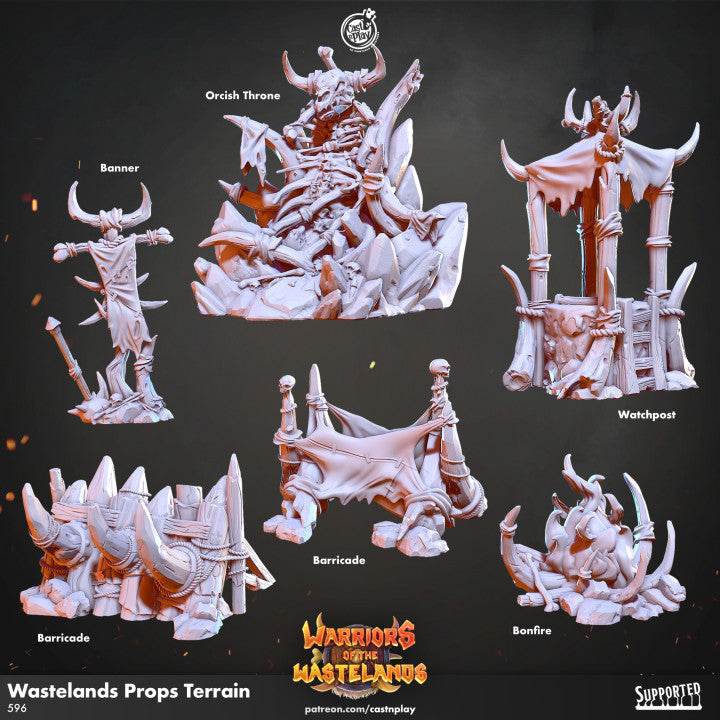 Wasteland Props Set