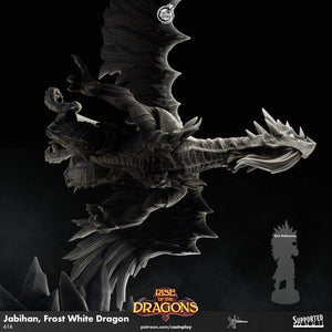 Jabihan, Frost White Dragon - Kiwi Tabletop