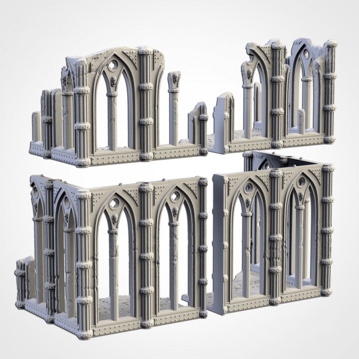 Cathedral Ruins Set 1
