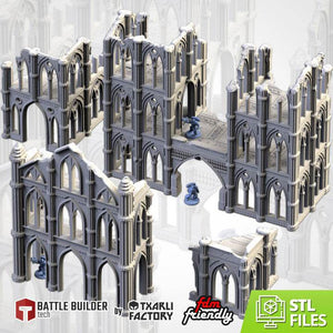 Cathedral Ruins Set 2 - Kiwi Tabletop