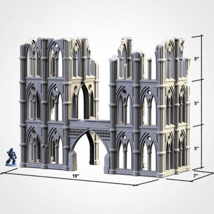 Cathedral Ruins Set 2