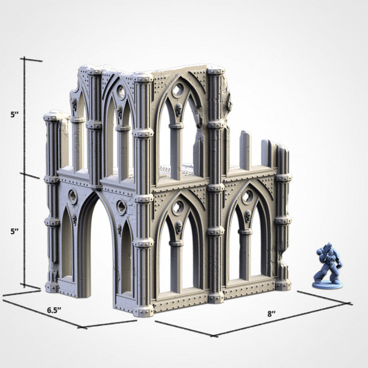 Cathedral Ruins Set 2