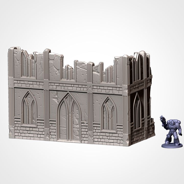 40K Ruins - Classic Sizes