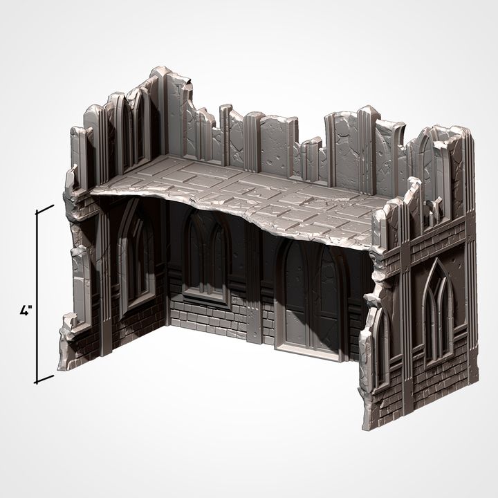 40K Ruins - Classic Sizes