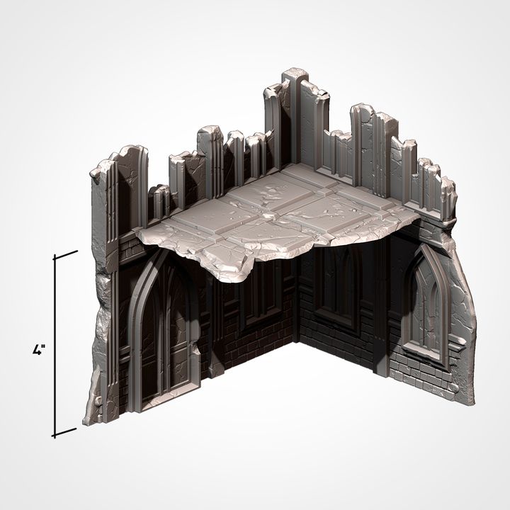 40K Ruins - Classic Sizes