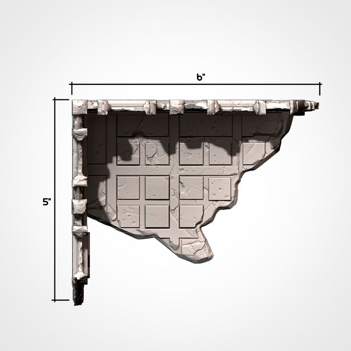 40K Ruins - Classic Sizes