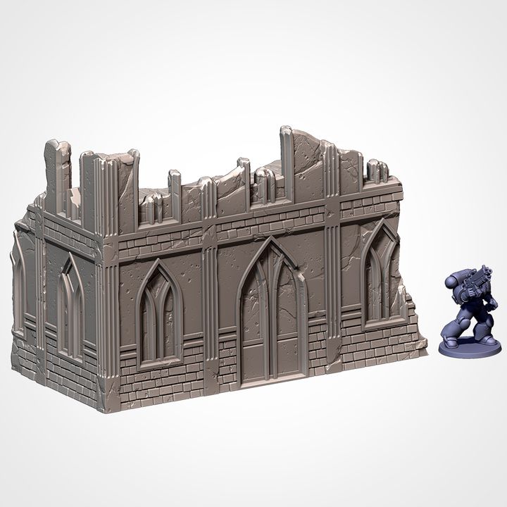 40K Ruins - Classic Sizes