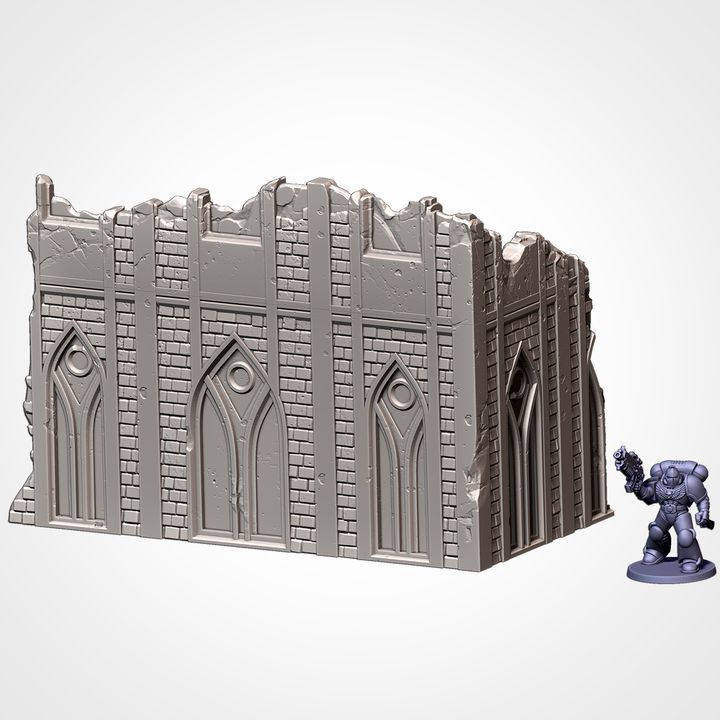 40K Ruins - Classic Sizes