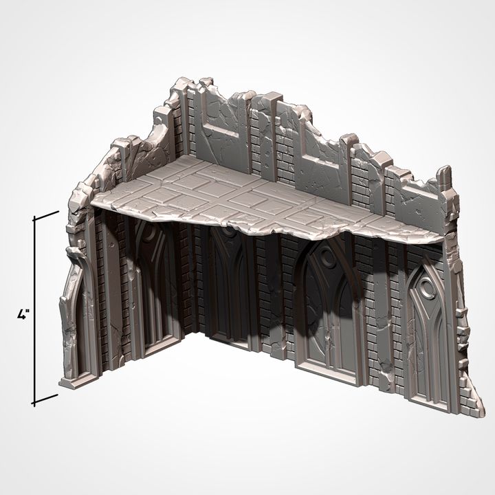 40K Ruins - Classic Sizes