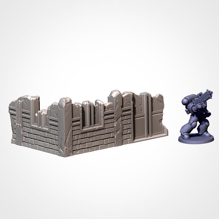 40K Ruins - Classic Sizes