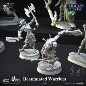 Reanimated Warriors - Kiwi Tabletop