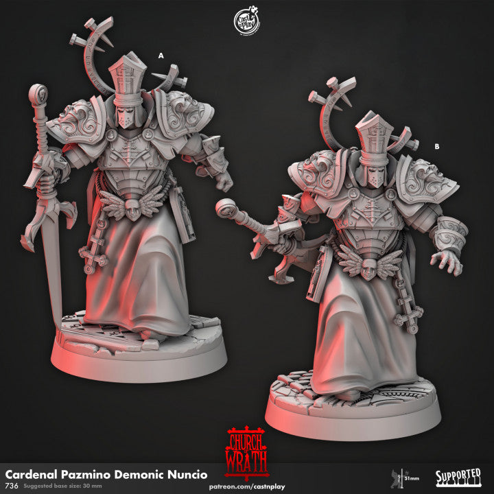 Cardenal Pazmino Demonic Nuncio