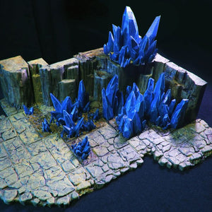 Cursed Caverns Expansion Openlock Compatible Dungeon Tiles