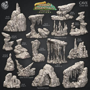 Cave Terrain Set - Kiwi Tabletop