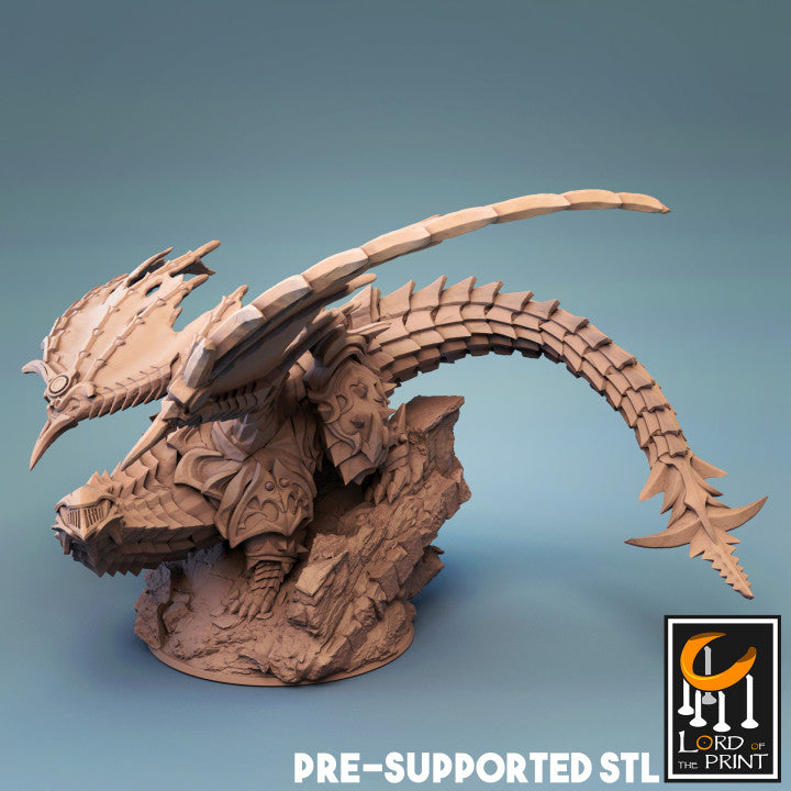 Armored Chardalyn Dragon.