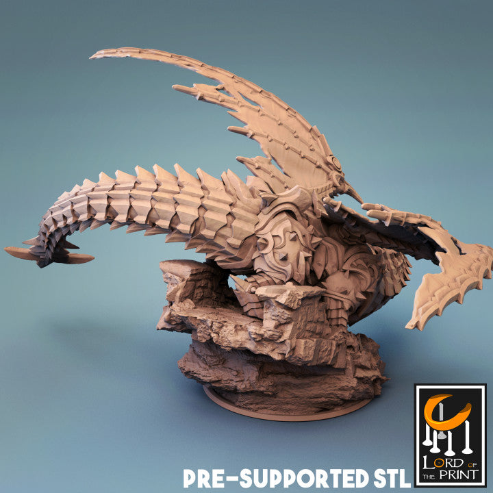 Armored Chardalyn Dragon.
