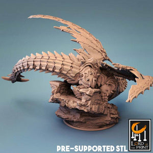 Armored Chardalyn Dragon - Kiwi Tabletop
