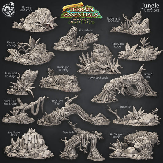 Jungle Terrain Set