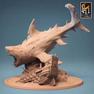 Megalodon - Attack Pose - Kiwi Tabletop