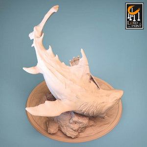 Megalodon - Attack Pose - Kiwi Tabletop
