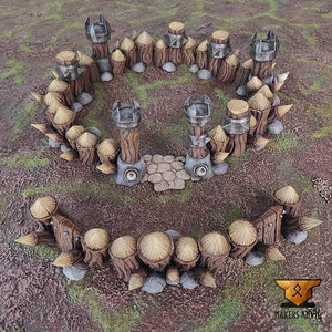 Orc Barricades - Kiwi Tabletop