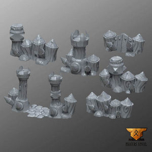 Orc Barricades - Kiwi Tabletop