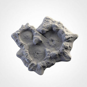 Crater Terrain Set - Kiwi Tabletop