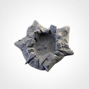 Crater Terrain Set - Kiwi Tabletop