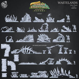 Wastelands Terrain Set - Kiwi Tabletop