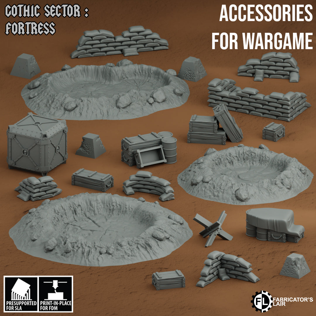 Craters, Crates & Sandbags