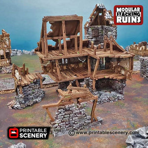 Shadowfey Ruins - Burgomaster's Office - Kiwi Tabletop