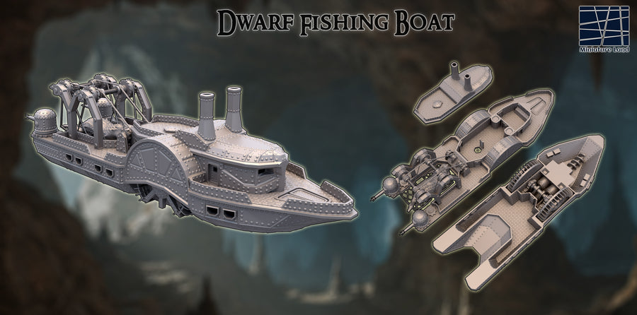 Dwarf Fishing Boat