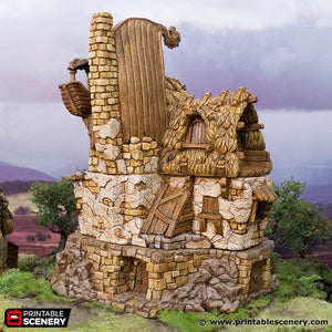 Hagglethorn Hollow - Fisherman's Hut - Kiwi Tabletop