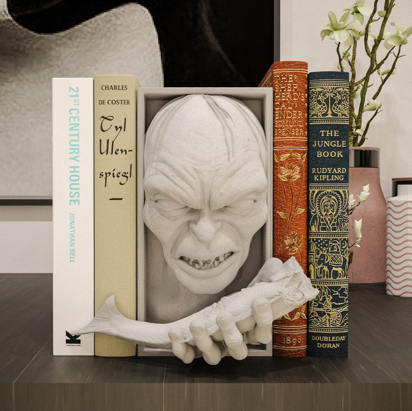 LotR Gollum Book Nook