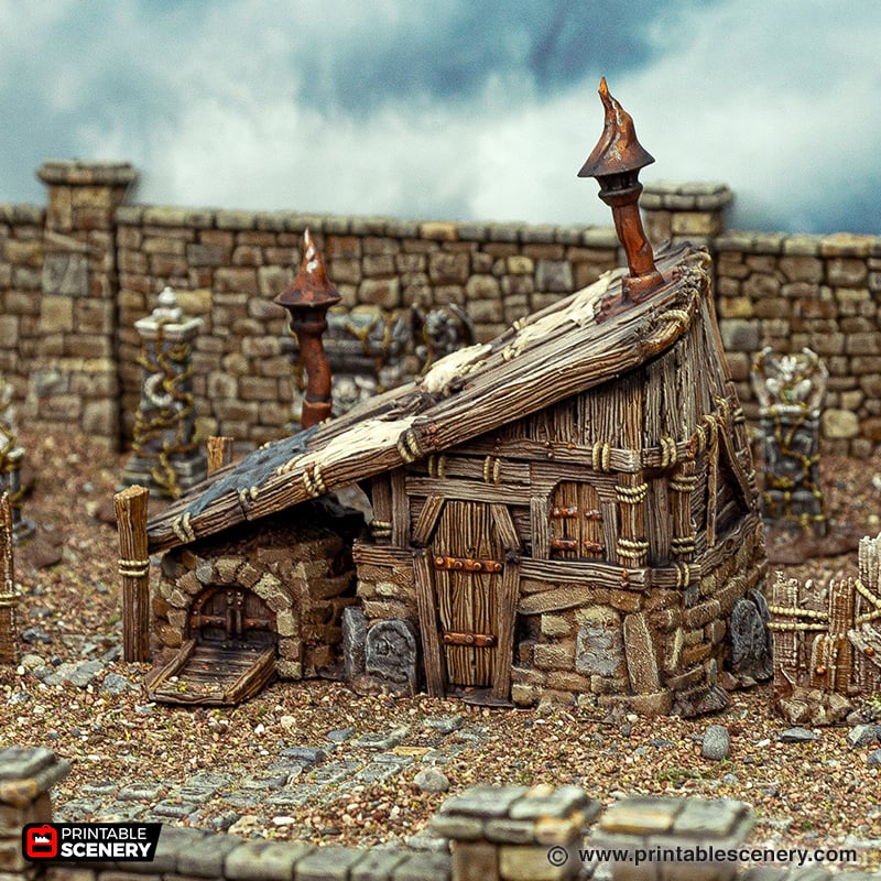 Cities of Ramshackle and Ruin - Grave Digger's Hut