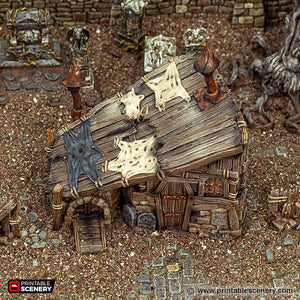 Cities of Ramshackle and Ruin - Grave Digger's Hut - Kiwi Tabletop