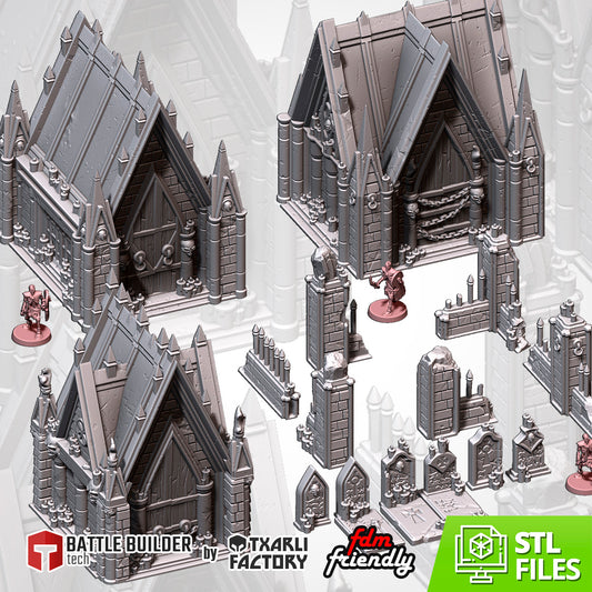 Graveyard Set (Gardens of Morr proxy)