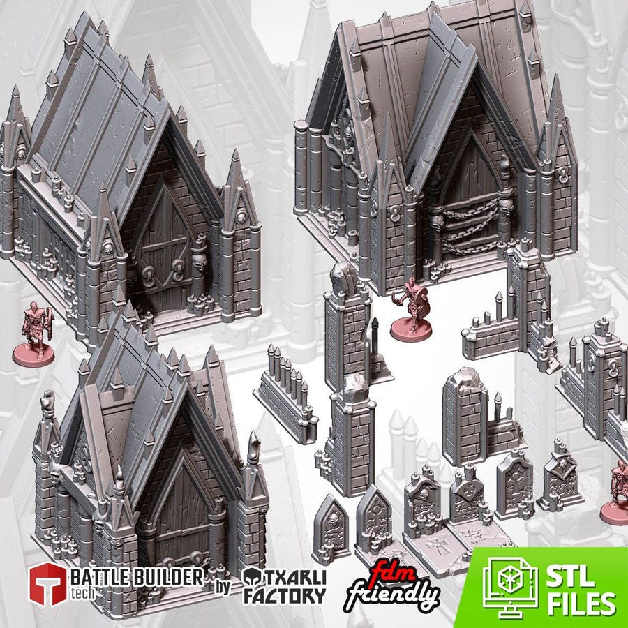 Graveyard Set (Gardens of Morr proxy)