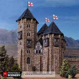 HEX Castle King's Keep - Kiwi Tabletop