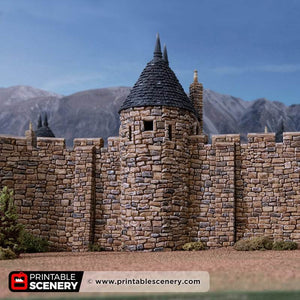 HEX Castle Oval Bastion - Kiwi Tabletop