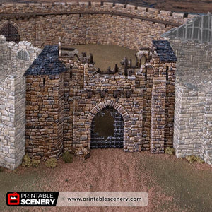 HEX Ruined Gatehouse - Kiwi Tabletop
