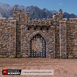 HEX Ruined Gatehouse - Kiwi Tabletop