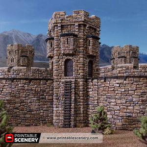 HEX Castle Keep Tower - Kiwi Tabletop