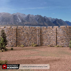HEX Castle Walls - Kiwi Tabletop