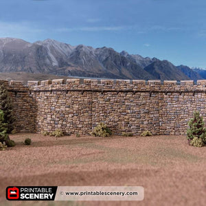 HEX Castle Walls - Kiwi Tabletop